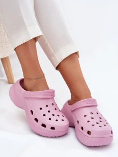 Dámské pěnové pantofle Big Star – růžové