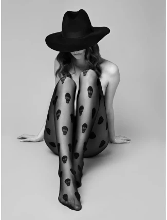 Dámské punčochové kalhoty AGENT SKULLY - 20 DEN Dámské punčochové kalhoty AGENT SKULLY - 20 DEN