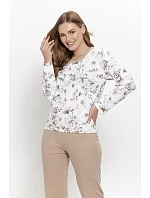 Pyžamo Taro 3630 Selmia Interlock dlouhé rukávy, velikost M–XL, Z26 Pyžamo Taro 3630 Selmia Interlock dlouhé rukávy, velikost M–XL, Z26