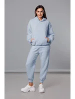 Teplý blankytný teplákový dámský komplet (YP-1104) Teplý blankytný teplákový dámský komplet (YP-1104)