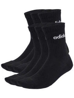 Adidas Linear Crew Ponožky Cushioned 6 Pair Pack black JL6094