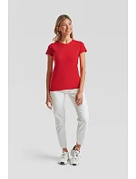 Fruit of the Loom Lady-Fit Iconic 150 T Dámské tričko 16.1432 red
