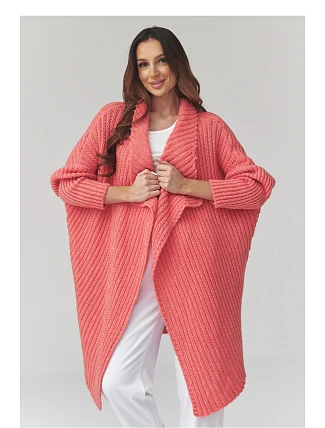 Svetr na zapínání  model 226878 Makadamia