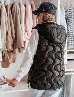 Dámská přechodná prošívaná vesta VESOLITA černá FashionStreet TY4881