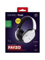Trust GXT 491W FAYZO WIRELESS Bílá herní sluchátka