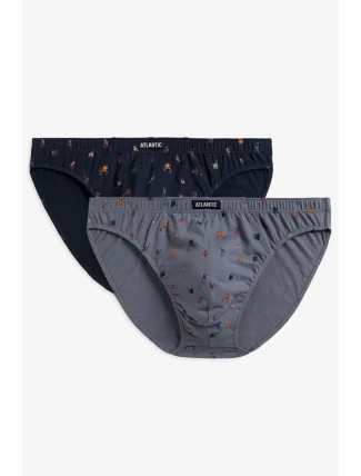 Atlantic 2MP-003 2-pack barva:šedá/šedá Atlantic 2MP-003 2-pack barva:šedá/šedá