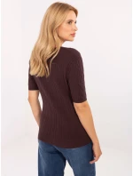 Jumper PM SW B 615.18 tmavě hnědý