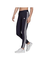 Dámské legíny Essentials 3S W H07771 černo-bílé - Adidas Dámské legíny Essentials 3S W H07771 černo-bílé - Adidas