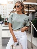Dámské tričko JOY mint FashionStreet RY2527