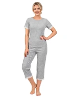 Pyžamo Donna Megi s 3/4 rukávy, velikosti S–XL