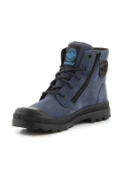 Dětská obuv Pampa Hi Lea Gusset Jr 52744-432 - Palladium Dětská obuv Pampa Hi Lea Gusset Jr 52744-432 - Palladium