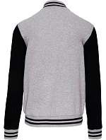 Kariban K 497 Unisex college bunda "Teddy" 20.K497 oxford grey/black Kariban K 497 Unisex college bunda "Teddy" 20.K497 oxford grey/black