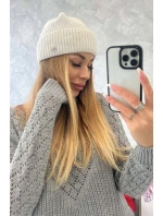 Tenká čepice Oliwia K252 ecru Tenká čepice Oliwia K252 ecru