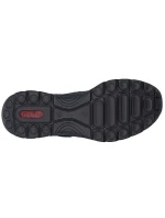 Dámské černé polobotky Rieker na suchý zip N4299-00