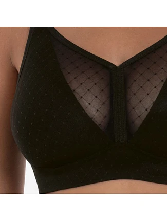 Eve soft podprsenka výztuž DeltaPad 5211 black - RosaFaia Eve soft podprsenka výztuž DeltaPad 5211 black - RosaFaia