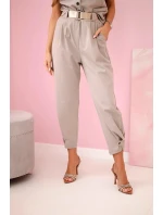 Set vesta + kalhoty tmavě béžová Set vesta + kalhoty tmavě béžová