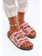 Dámské Bílé Sandály Na Korkové Podrážce Fannea Dámské Bílé Sandály Na Korkové Podrážce Fannea