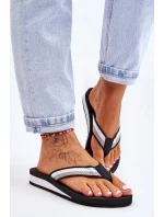 Dámské žabky na platformě Big Star LL274781 Černá Dámské žabky na platformě Big Star LL274781 Černá