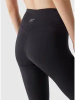 Dámské 3/4 legíny 4F - černé Dámské 3/4 legíny 4F - černé