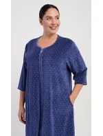 Dámské domácí šaty s tříčtvrtečním rukávem Alex