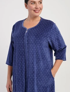 Dámské domácí šaty s tříčtvrtečním rukávem Alex
