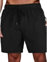 Pánské černé šortky FashionStreet SX2539