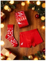 Moraj MBS1800-007 Sada boxerky+ponožky M-2XL/40-45