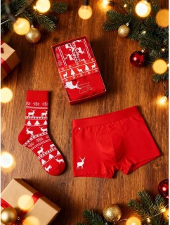 Moraj MBS1800-007 Sada boxerky+ponožky M-2XL/40-45