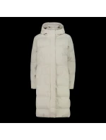 Dámská dlouhá zimní bunda CMP zateplený nepromokavý kabát béžová (34K0096/A238)