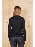 NEOBLU Sullivan Women Dámský svetr s výstřihem do V 24.3988 deep black