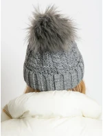 Dámská čepice AT CZ 1716501 šedá Dámská čepice AT CZ 1716501 šedá