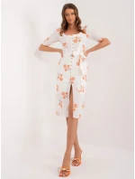 LK SK 509405 šaty.02P ecru LK SK 509405 šaty.02P ecru