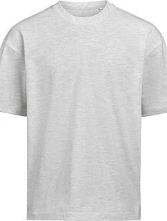 Untagged Movement OCS Loose T-Shirt Unisex oversize tričko z těžké bavlny 66.1020 ash grey melange