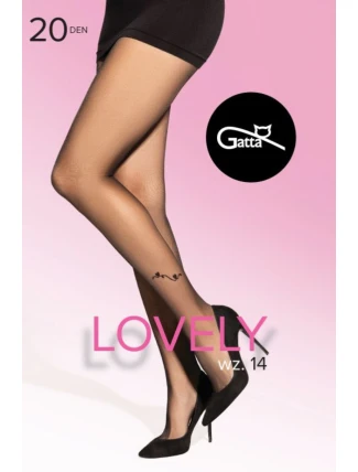 LOVELY 20 - Vzorované punčochy W.14-5