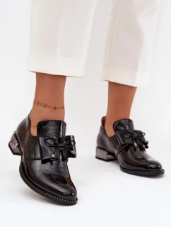 Polobotky na podpatku  model 217839 Step in style