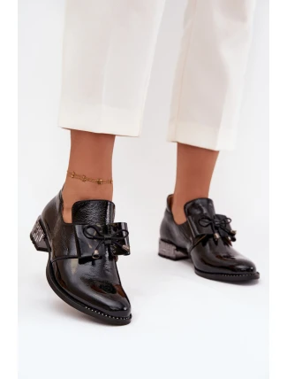 Polobotky na podpatku model 217839 Step in style Polobotky na podpatku model 217839 Step in style