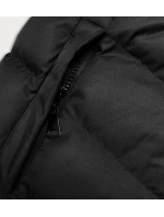 Černá dámská zimní bunda s kapucí (5M3155-392) Černá dámská zimní bunda s kapucí (5M3155-392)