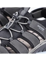 Vestavěné sandály Rieker M 26770-00 RKR584 Vestavěné sandály Rieker M 26770-00 RKR584