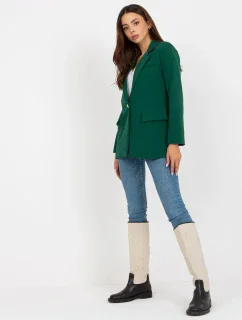 Dámská bunda DHJ MA 15556 tmavě zelená