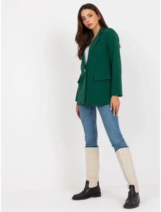 Dámská bunda DHJ MA 15556 tmavě zelená