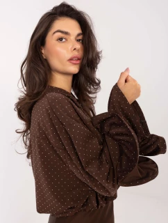 Košile IT KS 8381 1.64 hnědá