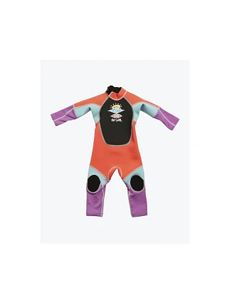 Pěnové plavky RIP CURL Groms Omega Bz Easy On/Off, růžové Pěnové plavky RIP CURL Groms Omega Bz Easy On/Off, růžové