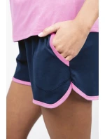 Italská móda Ontega curtailment barva: amarantová/modrá Italská móda Ontega curtailment barva: amarantová/modrá