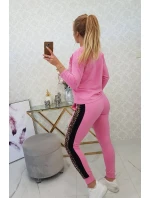 Leopardí sada světle růžová Leopardí sada světle růžová