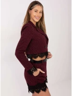 IT SN šortky FL9965.88 tmavě červená IT SN šortky FL9965.88 tmavě červená