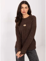 RV SW jumper A1026.52 hnědý RV SW jumper A1026.52 hnědý