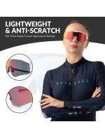 Brýle Rockbros Sporot SP297 růžové s polarizací.