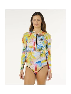 Dámská neoprenová kombinéza RIP CURL G-Bomb 1,5 mm Ls Fz Full Spring, vícebarevná
