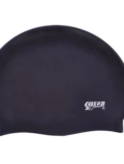 Silikonová čepice Shepa mono černá B1