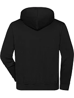 Daiber JN 839 Prac. mikina z bio bavlny, kapuce, "1/4" zip 02.0839 black Daiber JN 839 Prac. mikina z bio bavlny, kapuce, "1/4" zip 02.0839 black